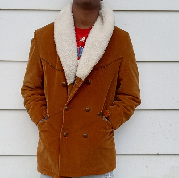 Vintage Other - Vintage Corduroy and Sherpa Jacket